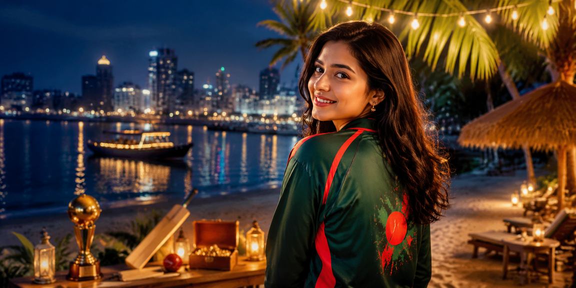 বরিশালে সমুদ্র সৈকতে ক্রিকেট বেটিং উপভোগ করছেন একজন ব্যবহারকারী